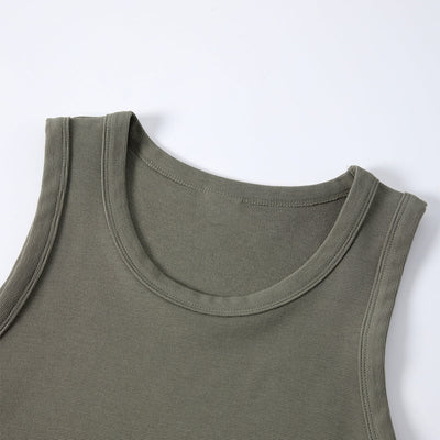 Heavyweight Minimalist Sleeveless Muscle Tank