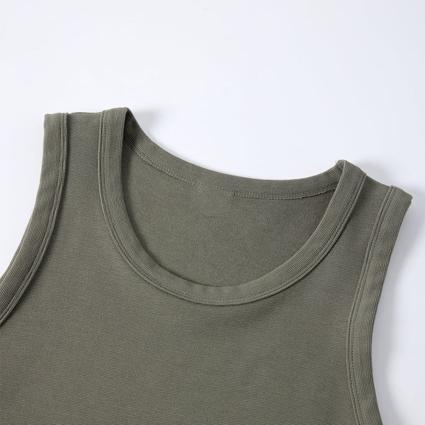Heavyweight Minimalist Sleeveless Muscle Tank