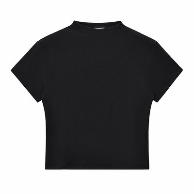 Minimal Textured Knit Fit T-Shirt