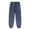 Washed Baggy Knit Denim Joggers