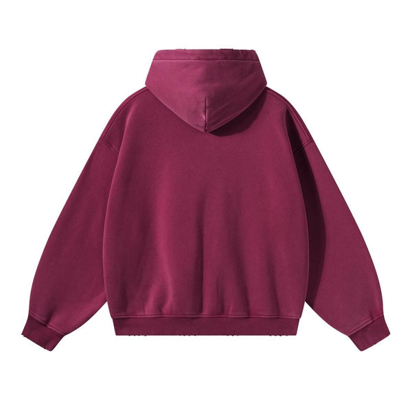 Heavyweight Washed Fleece Hoodie
