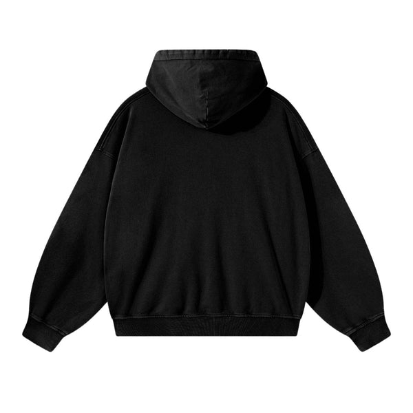 Vintage Washed Heavyweight Pullover Hoodie