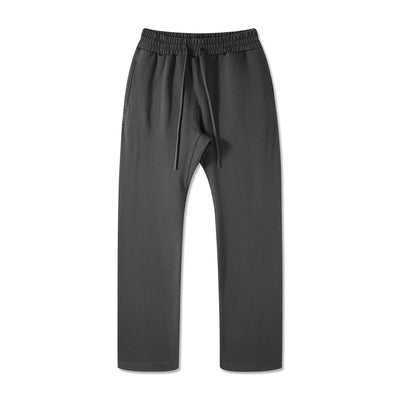 Solid Color Thick Relaxed Joggers
