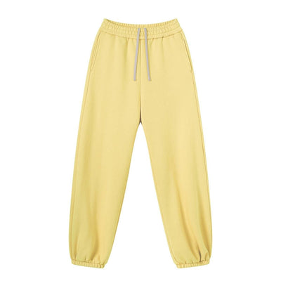 Oversized Snow Wash Fleece Joggers