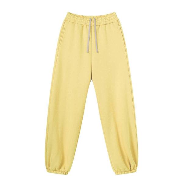 Oversized Snow Wash Fleece Joggers