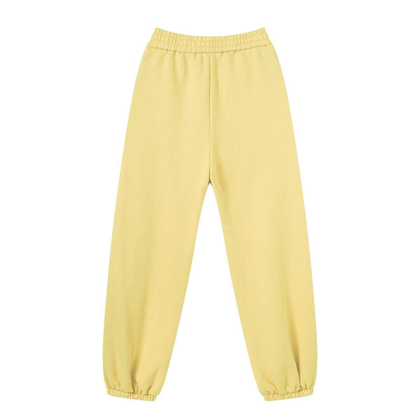 Oversized Snow Wash Fleece Joggers