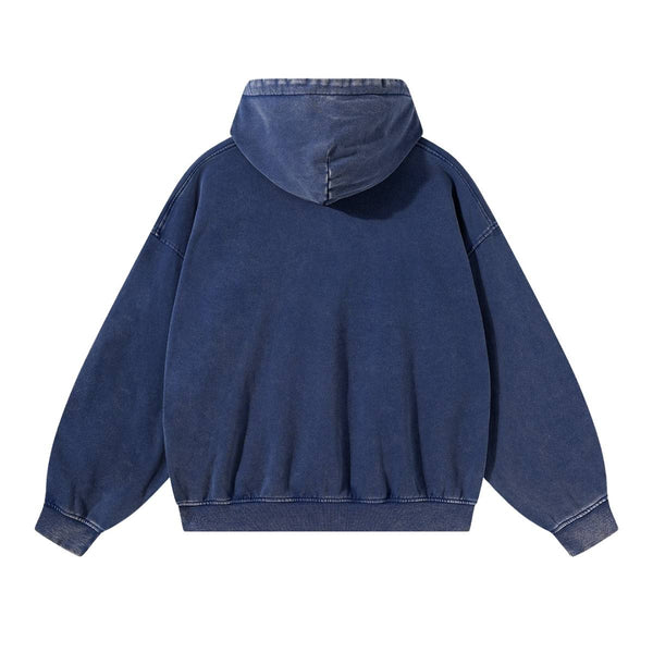 Vintage Washed Heavyweight Pullover Hoodie