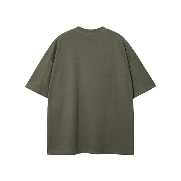 Luxury Cotton Slouchy Comfortable Oversized Basic Tee