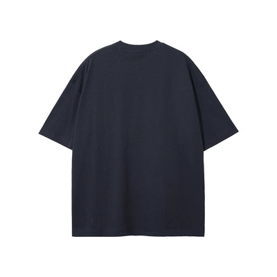 Luxury Cotton Slouchy Comfortable Oversized Basic Tee