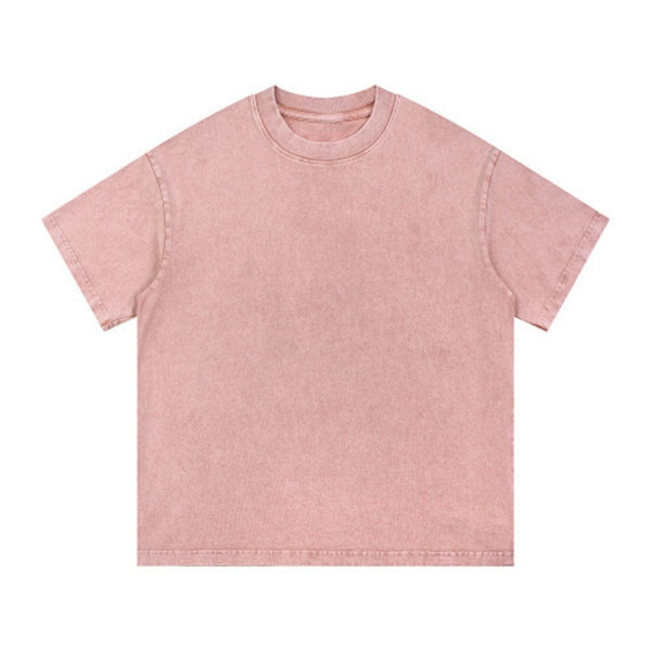 Washed Faded Baggy Cotton Tee 7.5oz