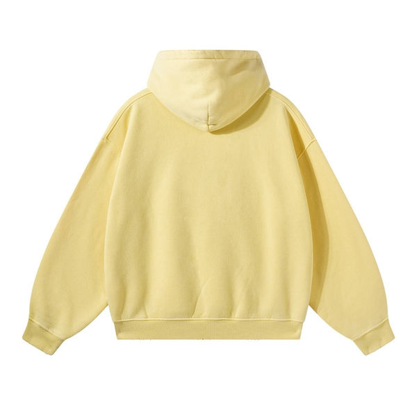 Heavyweight Washed Fleece Hoodie
