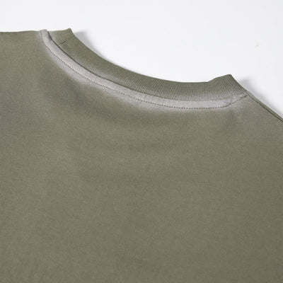 Bold Gradient Fade Oversized Design T-Shirt
