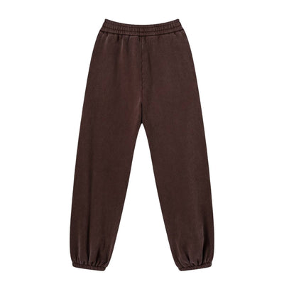 Oversized Snow Wash Fleece Joggers
