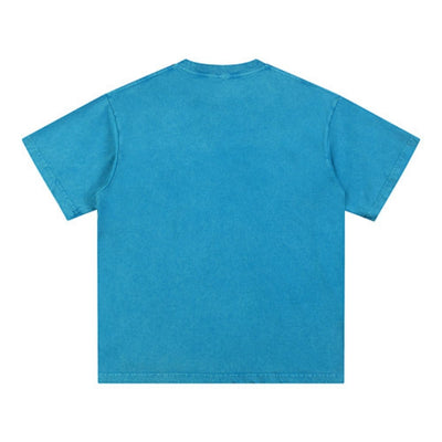 Washed Faded Baggy Cotton Tee 7.5oz
