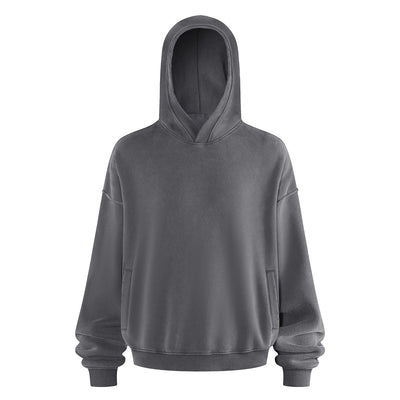 Soft Plush Fleece Pullover Hoodie
