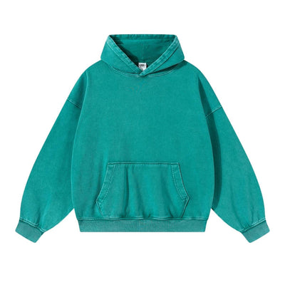 Vintage Washed Heavyweight Pullover Hoodie
