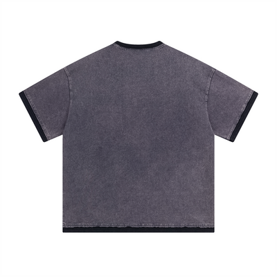 Batik Vintage Washed Ringer Tee 250gsm