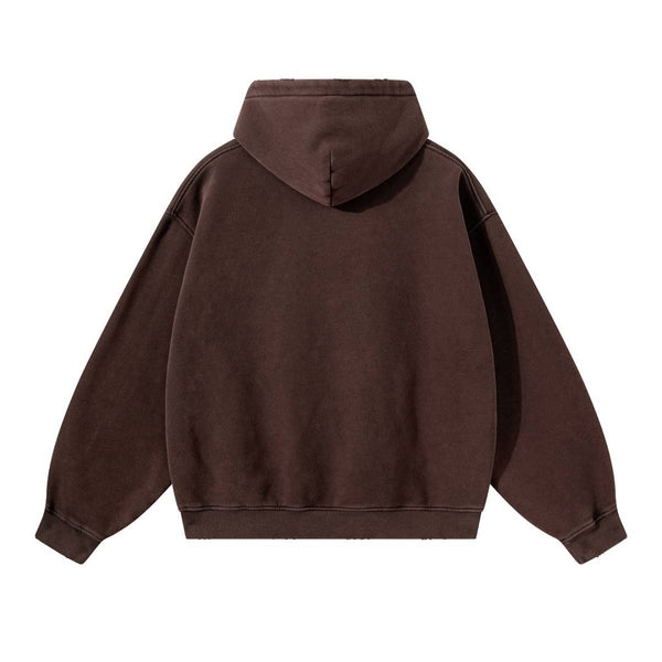 Heavyweight Washed Fleece Hoodie