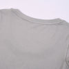 Solid-Color V-Neck Cotton T-Shirt 6.45oz