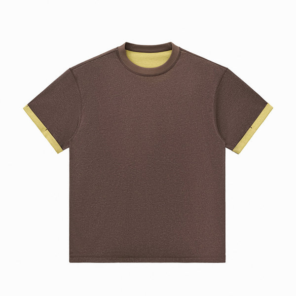 Two-Tone Reversible Vintage Wide Fit Tee