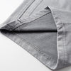 Distressed Patchwork Raw Edge Shorts