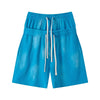 Casual Drawstring Double Waistband Shorts