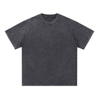 Washed Faded Baggy Cotton Tee 7.5oz