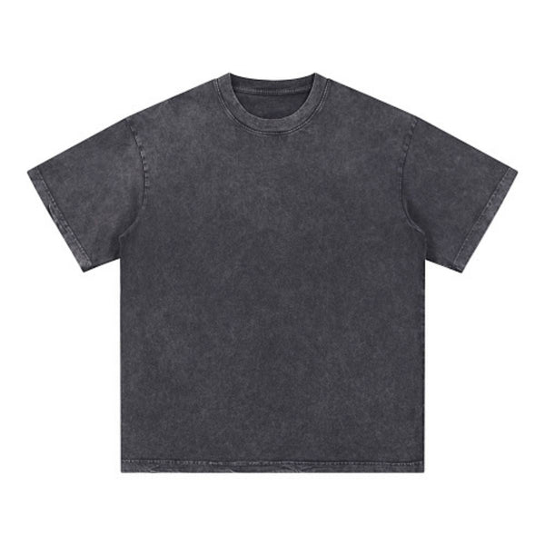Washed Faded Baggy Cotton Tee 7.5oz