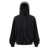 Double Yarn Vintage Washed Zippered Comfort Hoodie