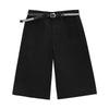 Women's Solid Color Bermuda Denim Shorts