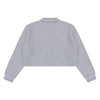 410G Heavyweight Cotton Cropped Sweatshirt | Coverstitch Detail Street Pullover