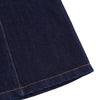 Classic Denim Square Neck A-Line Dress