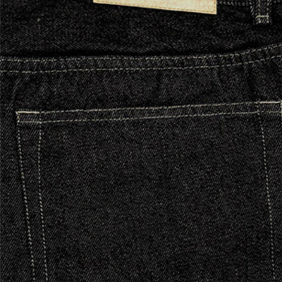 Vintage Washed Flared Straight Leg Jeans