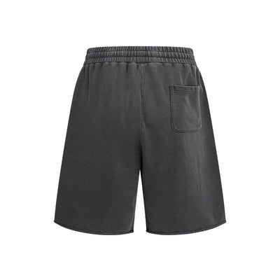 Heavyweight Vintage Wash Ripped Pocket Shorts