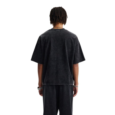 Vintage Washed Boxy Heavyweight Tee 275gsm