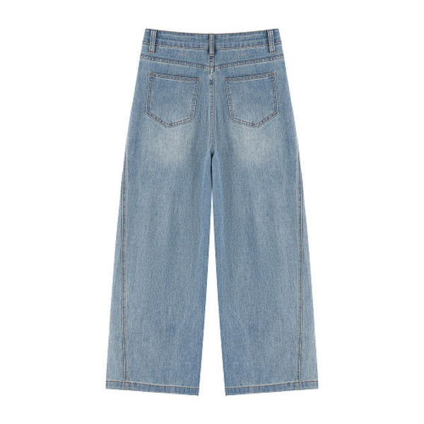 Vintage High-Waisted Relaxed Wide Leg Jeans
