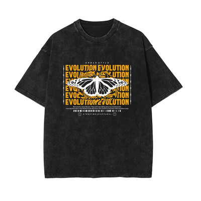 Evolution Butterfly Streetwear Tee-INNBLAC