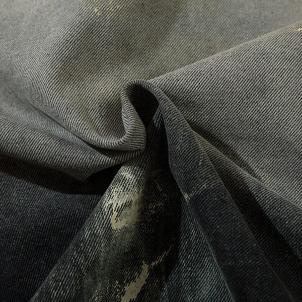 High Street Gradient Washed Denim Jacket