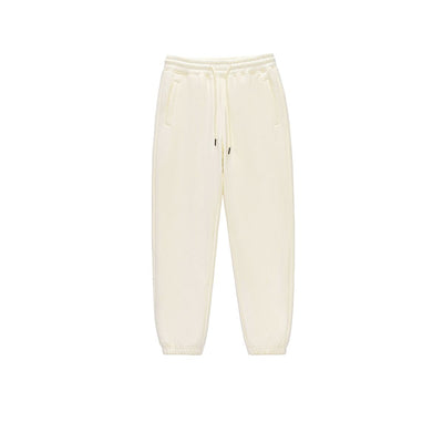 Solid Color Relaxed Thick Joggers-INNBLAC Fashion Apparel