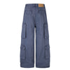 Vintage Multi-Pocket Wide Leg Cargo Pants