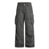 Relaxed Fit Tactical Cargo Zipper Pants