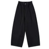 Relaxed Fit Wide Leg Casual Pants