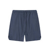 Premium Waffle Knit Side-Slit Shorts