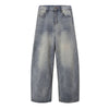 Vintage Slub Denim Barrel Leg Jeans