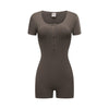 Vintage Washed Slim Fit Bodysuit Tee