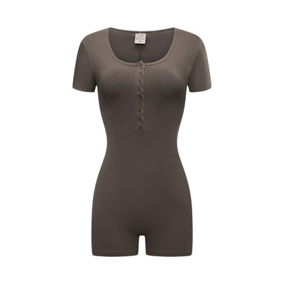 Vintage Washed Slim Fit Bodysuit Tee