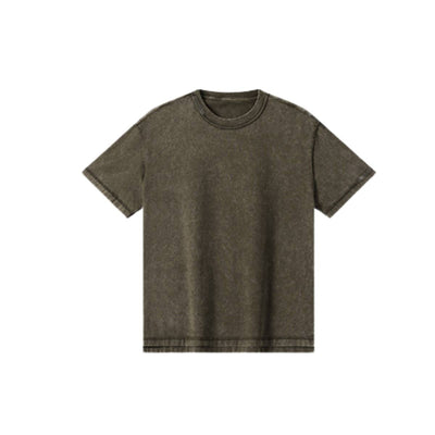 Heavyweight Vintage Fade Split Hem T-Shirt 8.1oz