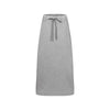 Stone Wash A-Line Maxi Skirt