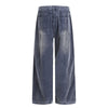 Men's Vintage Corduroy Washed Loose Wide-Leg Pants