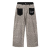 Vintage Leopard Print Balloon Leg Jeans